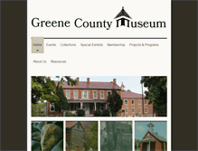 Tablet Screenshot of greenecountyhistory.org